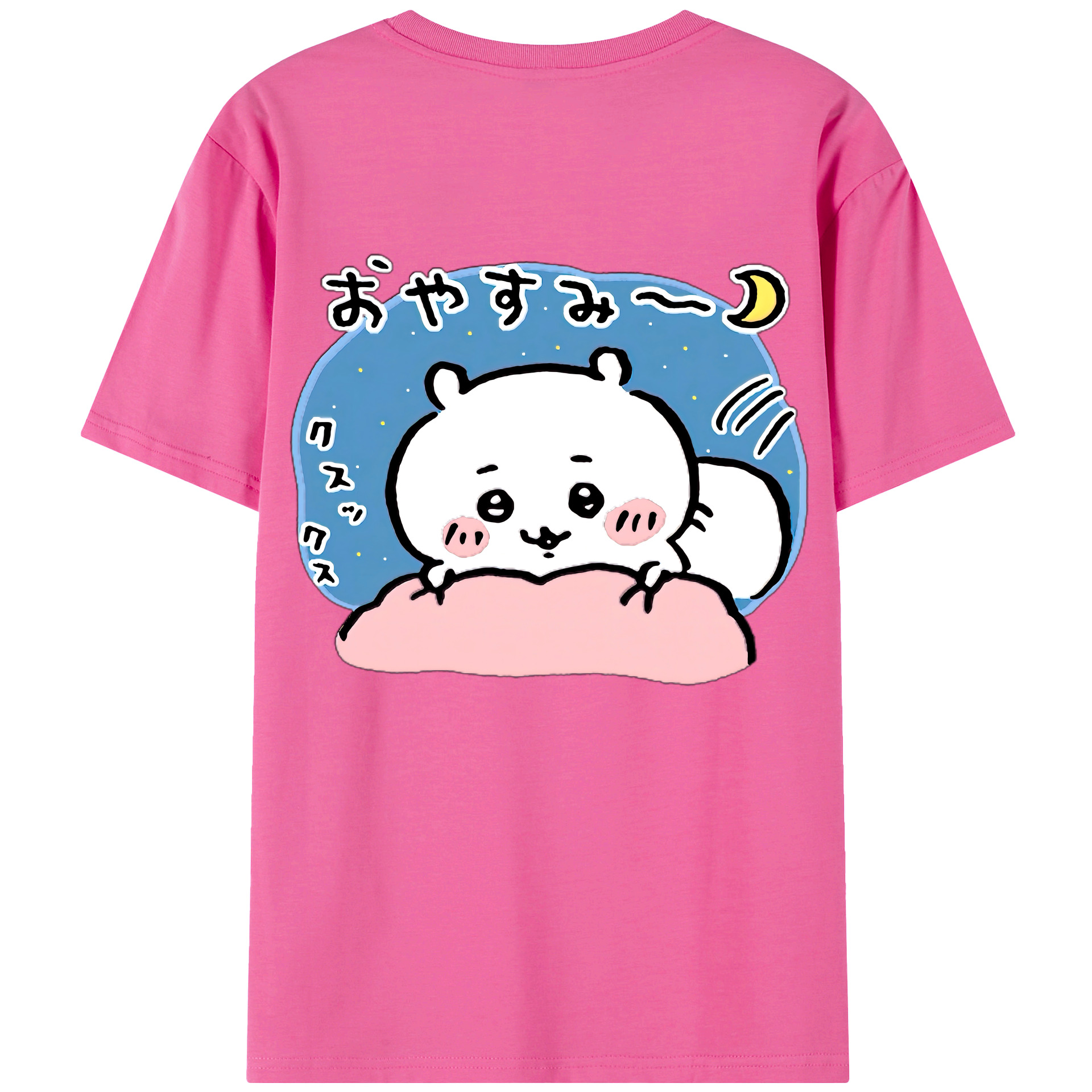 （画像用） ちいかわ ちいかわ Chii-kawa chiikawa レディース半袖Tシャツ(バックプリント)